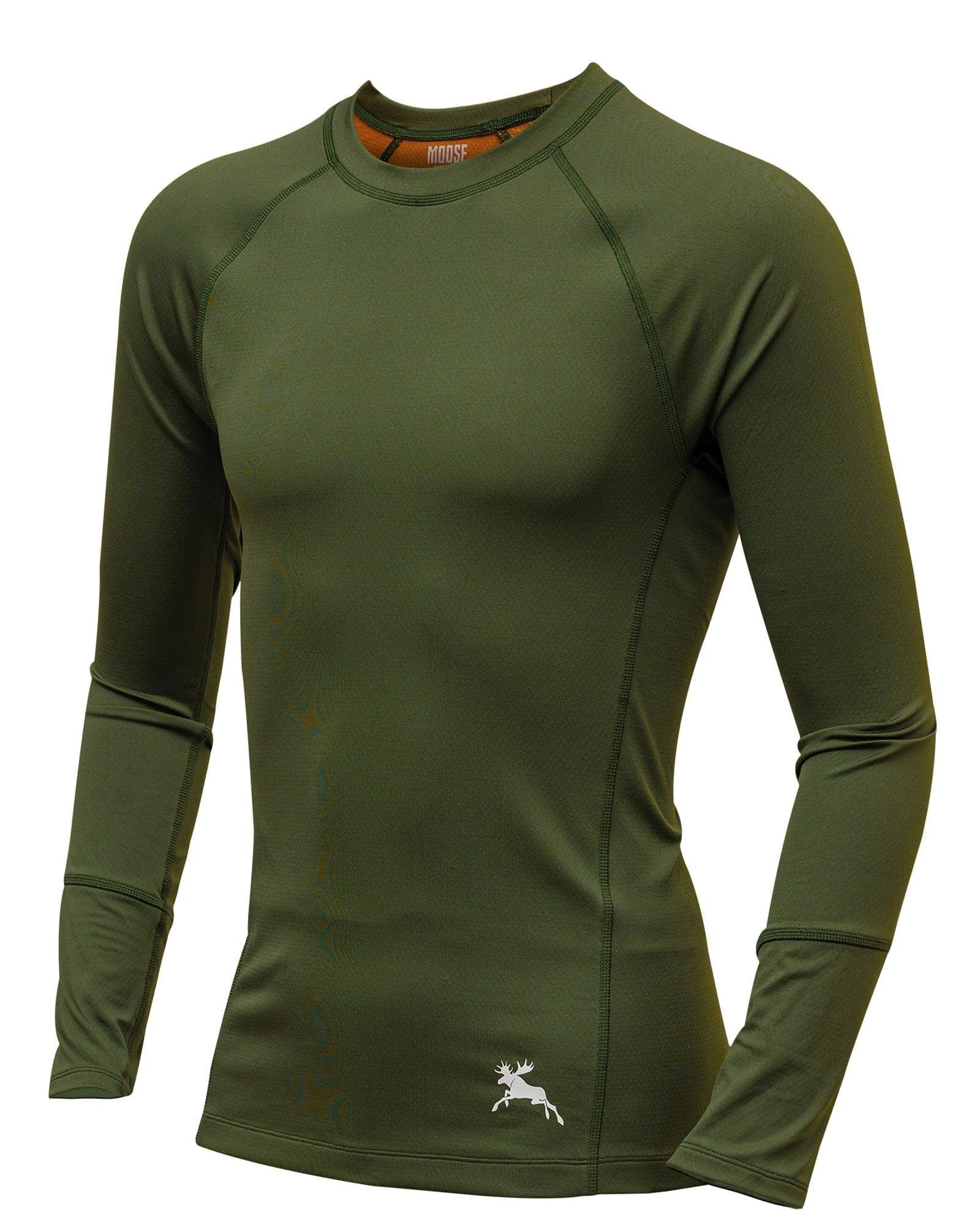 Men’s COOLMAX® All Season Hyper-Performance Base Layer – Earth Green - Moose Voyage - arcteryx, base layer, baselayer, fjallraven, helly hansen, mec, merino, patagonia, rei, under armour -| Best Outdoor Apparel Canada - Moose Voyage - www.moosevoyage.ca